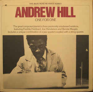 Andrew Hill - One for One